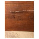 Hand-Carved Haitian Wood Panel by Fernand-Firmin