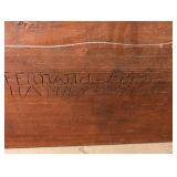 Hand-Carved Haitian Wood Panel by Fernand-Firmin