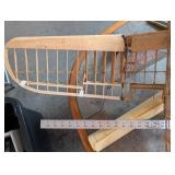 Vintage Built-Up Balsa Model Airplane, Miniature Aircraft Corp Kit, 41 Inch Wingspan