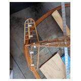 Vintage Built-Up Balsa Model Airplane, Miniature Aircraft Corp Kit, 41 Inch Wingspan