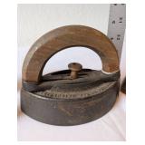 Collection of 4 Antique Cast Iron Sad Irons Assorted Brands