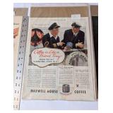 Collection of 5 Vintage Advertising Prints and Signs