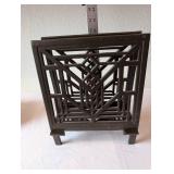 Art Deco Style Cast Iron Bookend or Letter Holder