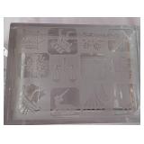 Collection of 2 Glass Trinket Boxes and Vintage Velvet Lined Jewelry Case