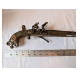 Set of 4 Vintage Decorative Toy Pistols and Revolver Replicas