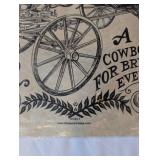 Black Moriah Madame Talbot Print and Vintage Northwest Orient Airlines Totem Pole Card