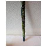 Decorative Hand-Painted Bowl, Painted Folk Flute, and Mineral Sphere Set