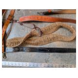 Collection of Leather Horse Tack and Western Belts