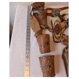 Vintage Western Toy Cap Gun and Holster Collection