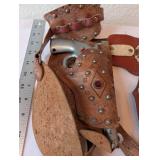 Vintage Western Toy Cap Gun and Holster Collection