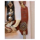 Vintage Western Toy Cap Gun and Holster Collection