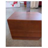 Pair of Fluted Wooden Pillars 30 Inch Height