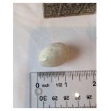 Collection of Vintage Metal Trinket Boxes, Porcelain Faucet Handles, and Silver Tone Brush