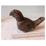 Antique Stone Bird Effigy Vessel with Incised Details