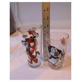 Set of 4 Vintage Cartoon Character Glasses