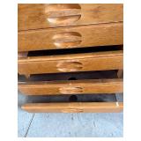 Apothecary Cabinet - Vintage 11-Drawer Wooden Drawer Chest