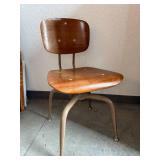 Peabody Seating Co. Chair - School Chair, Wood Seat & Back