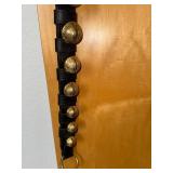 Brass Bell Strap with Leather Band – 7 Jingle Bells