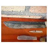 Pocket Knife Lot - Vintage Folding Knives & One Large Fixed Blade