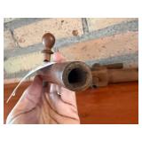 VinLizzy Vintage Wooden Barrel Tool with T-Handle – Antique Crafting Device