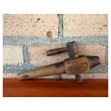 VinLizzy Vintage Wooden Barrel Tool with T-Handle – Antique Crafting Device