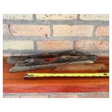 Vintage Ice Skate Blades - Steel Runner Pair