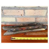 Vintage Ice Skate Blades - Steel Runner Pair