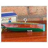 Schylling Dragon Fly Tin Speedboat - Collector Series Tin Toy Boat