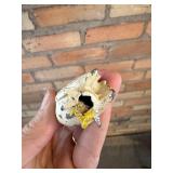 Bulldog & Rooster Die-Cast Metal Figurines - Display Pair