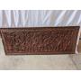 Hand-Carved Haitian Wood Panel by Fernand-Firmin