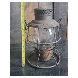 Fantastic Vintage Railroad Lantern Patent 1913