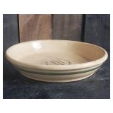 Vintage Even Bake Oven Ware Underwood Co-Op Creamery Advertising Pie Plate