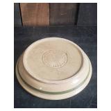 Vintage Even Bake Oven Ware Underwood Co-Op Creamery Advertising Pie Plate