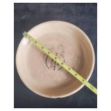 Vintage Even Bake Oven Ware Underwood Co-Op Creamery Advertising Pie Plate