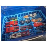 24 Car Case with lots of Toy Cars - Nice!!