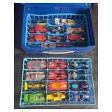 24 Car Case with lots of Toy Cars - Nice!!