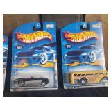 10 unopen Hot Wheels Blister packs 90