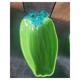 Beautiful Collection of Vintage Colorful Vegetable Dishes