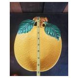 Fantastic vintage Orange, Lemon, And Apple Dishes - High Quality