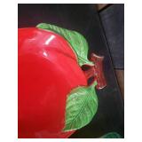 Fantastic vintage Orange, Lemon, And Apple Dishes - High Quality