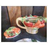 Vintage Veggie Decor with Clock, Pitcher and More!!