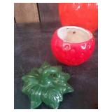 Gorgeous Strawberry and Orange Table Decor - Beautiful!!!