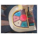 Vintage Fisher Price Parking Ramp and Little Market