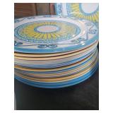 Super Large Collection of Picnic or Party Plastic Platters and Bowls - Sweet!!