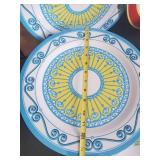 Super Large Collection of Picnic or Party Plastic Platters and Bowls - Sweet!!