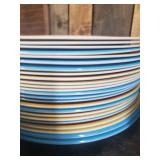 Super Large Collection of Picnic or Party Plastic Platters and Bowls - Sweet!!