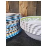 Super Large Collection of Picnic or Party Plastic Platters and Bowls - Sweet!!