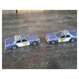 2 1977 Hot Wheels Sheriff Cars