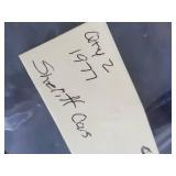 2 1977 Hot Wheels Sheriff Cars