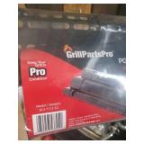 Mixed lot of household items New Grill Grates Shower Heads, and Antique Meat Grinder